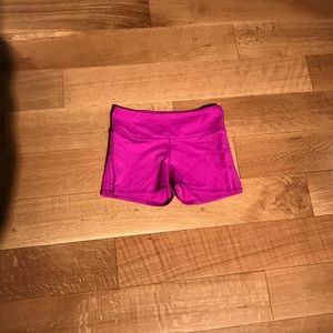 Compression workout shorts